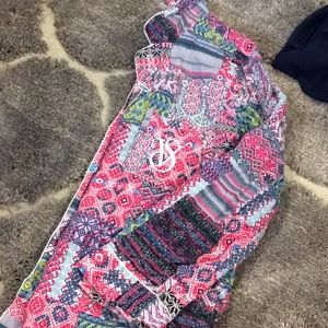 Collard pajamas shirt